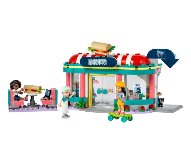 LEGO Friends 41728 Bar w śródmieściu Heartlake - 1090579 - zdjęcie 8